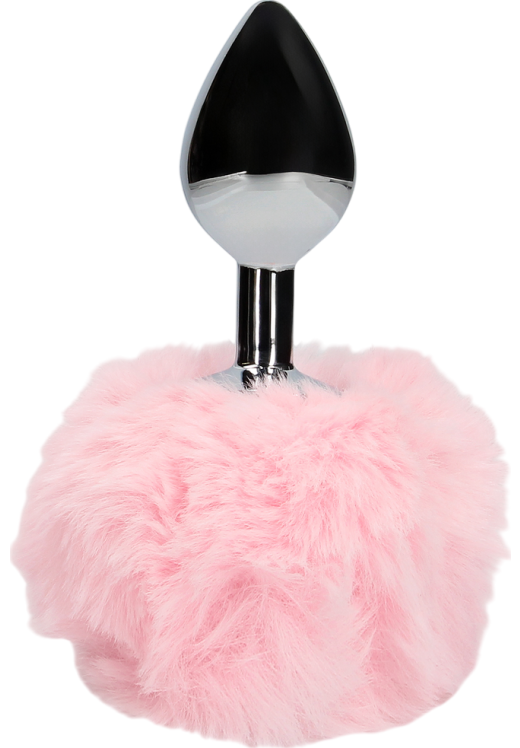 Σφήνα με ουρά από αλουμίνιο σε ροζ χρώμα, μήκους 9,3 εκ. και μέγιστης διαμέτρου 3,1 εκ.