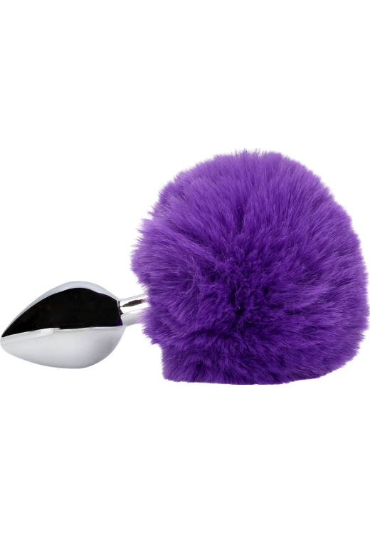 Σφήνα με ουρά από αλουμίνιο σε μοβ χρώμα, μήκους 9,3 εκ. και μέγιστης διαμέτρου 3,1 εκ.