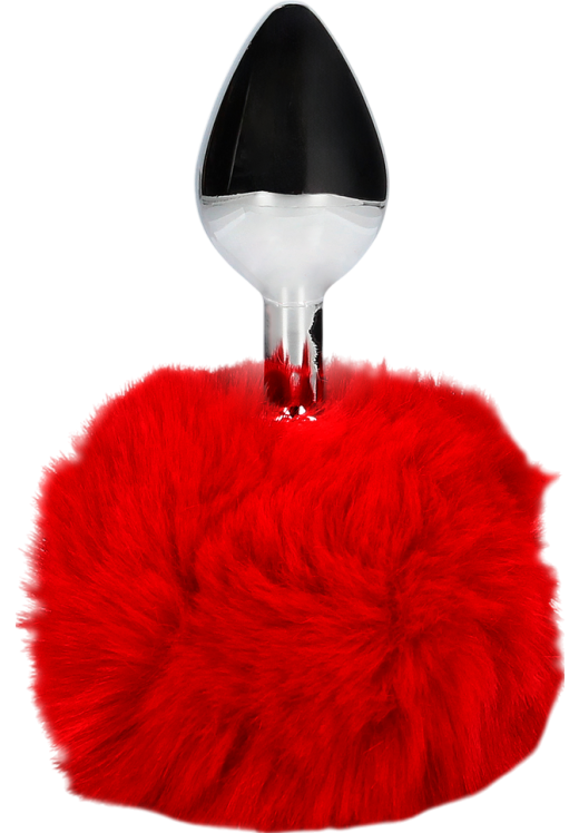 Σφήνα με ουρά από αλουμίνιο σε κόκκινο χρώμα, μήκους 9,3 εκ. και μέγιστης διαμέτρου 3,1 εκ.