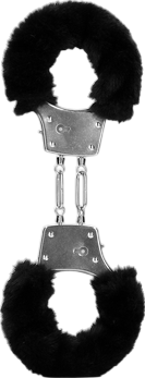 Μεταλλικές χειροπέδες σε μαύρο χρώμα, μήκους 23,5 εκ.