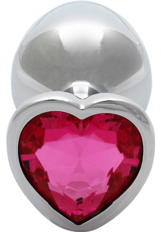 Σφήνα με κόσμημα από αλουμίνιο σε ασημί χρώμα, μήκους 8 εκ. και μέγιστης διαμέτρου 3,4 εκ.