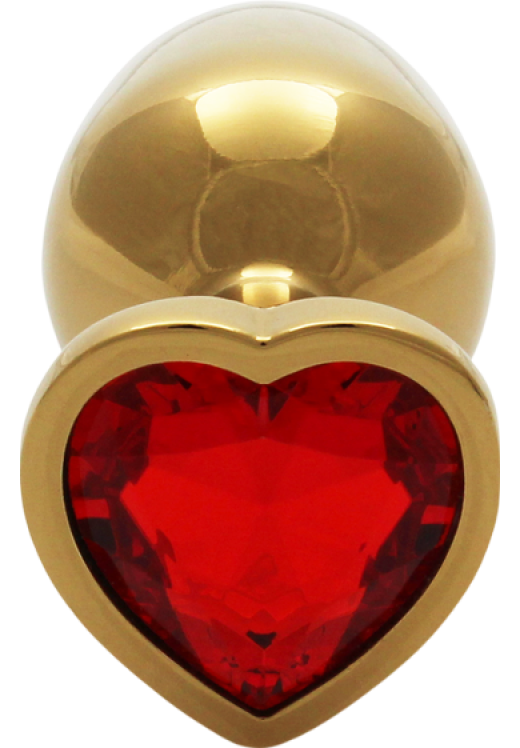 Σφήνα με κόσμημα από αλουμίνιο σε χρυσαφί χρώμα, μήκους 6,9 εκ. και μέγιστης διαμέτρου 2,7 εκ.