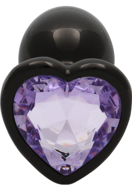 Σφήνα με κόσμημα από αλουμίνιο σε μαύρο χρώμα, μήκους 6,9 εκ. και μέγιστης διαμέτρου 2,7 εκ.