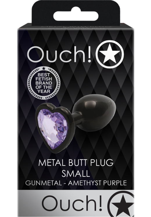 Σφήνα με κόσμημα από αλουμίνιο σε μαύρο χρώμα, μήκους 6,9 εκ. και μέγιστης διαμέτρου 2,7 εκ.