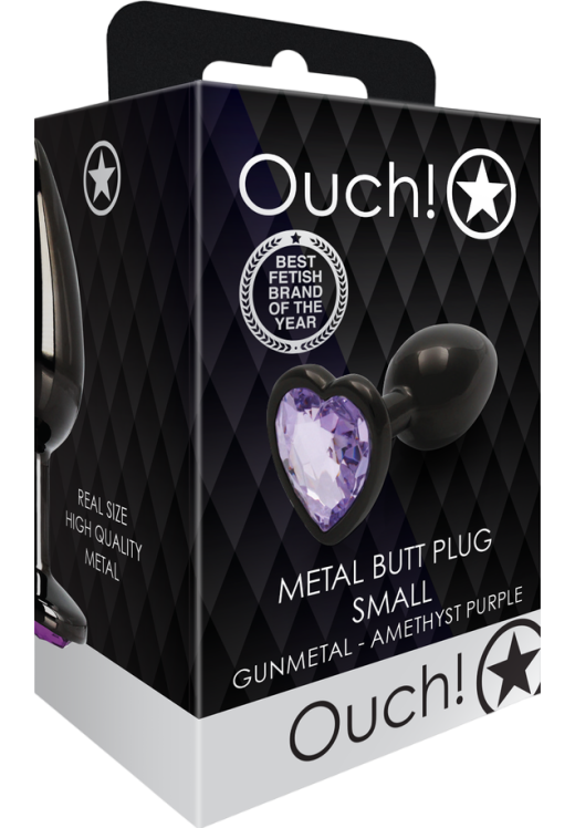 Σφήνα με κόσμημα από αλουμίνιο σε μαύρο χρώμα, μήκους 6,9 εκ. και μέγιστης διαμέτρου 2,7 εκ.