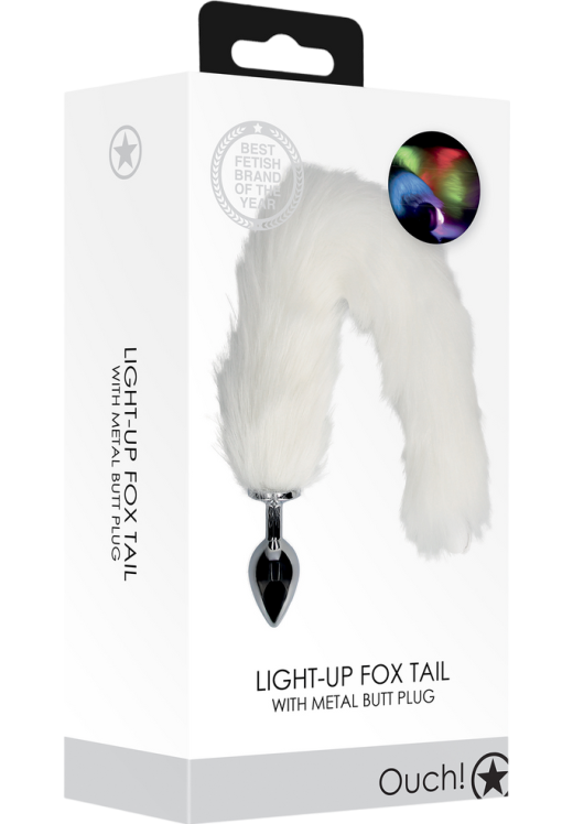 Σφήνα με ουρά από αλουμίνιο σε λευκό χρώμα, μήκους 8,2 εκ. και μέγιστης διαμέτρου 3,1 εκ.