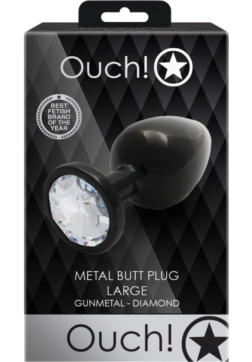 Σφήνα με κόσμημα από αλουμίνιο, μήκους 9,3 εκ. και μέγιστης διαμέτρου 4 εκ.