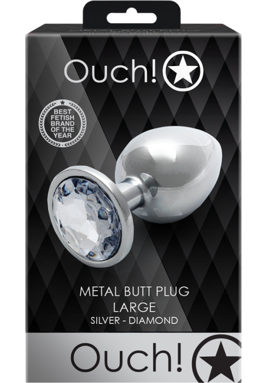 Σφήνα με κόσμημα από αλουμίνιο, μήκους 9,3 εκ. και μέγιστης διαμέτρου 4 εκ.