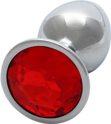 Σφήνα με κόσμημα από αλουμίνιο σε ασημί χρώμα, μήκους 6,9 εκ. και μέγιστης διαμέτρου 2,7 εκ.