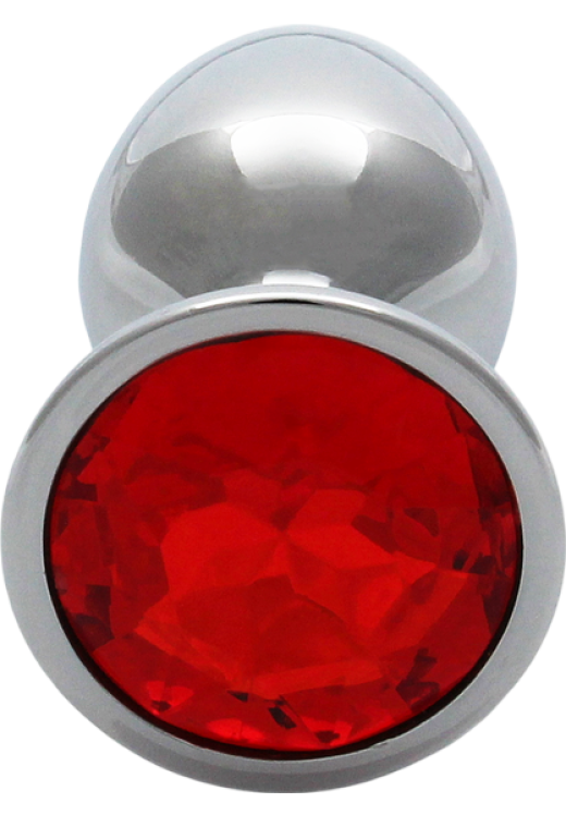 Σφήνα με κόσμημα από αλουμίνιο σε ασημί χρώμα, μήκους 6,9 εκ. και μέγιστης διαμέτρου 2,7 εκ.