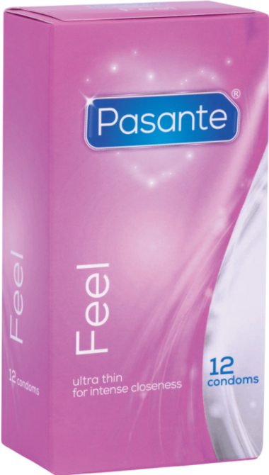 Έξτρα λεπτά προφυλακτικά σε διάφανο χρώμα, συσκευασίας 12 τ.μ.χ