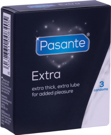 Ενισχυμένα προφυλακτικά σε διάφανο χρώμα, συσκευασίας 3 τ.μ.χ