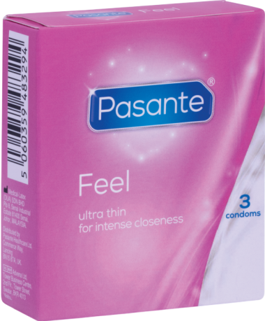 Έξτρα λεπτά προφυλακτικά σε διάφανο χρώμα, συσκευασίας 3 τ.μ.χ