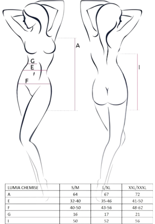 Chemise εσώρουχο με ραντάκια από απαλό ύφασμα σε μαύρο χρώμα