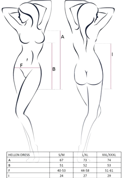 Φόρεμα με ραντάκια από pvc σε μαύρο χρώμα