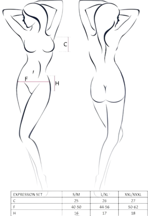 Διχτυωτό σετ εσωρούχων με δέσιμο στο λαιμό σε μαύρο χρώμα