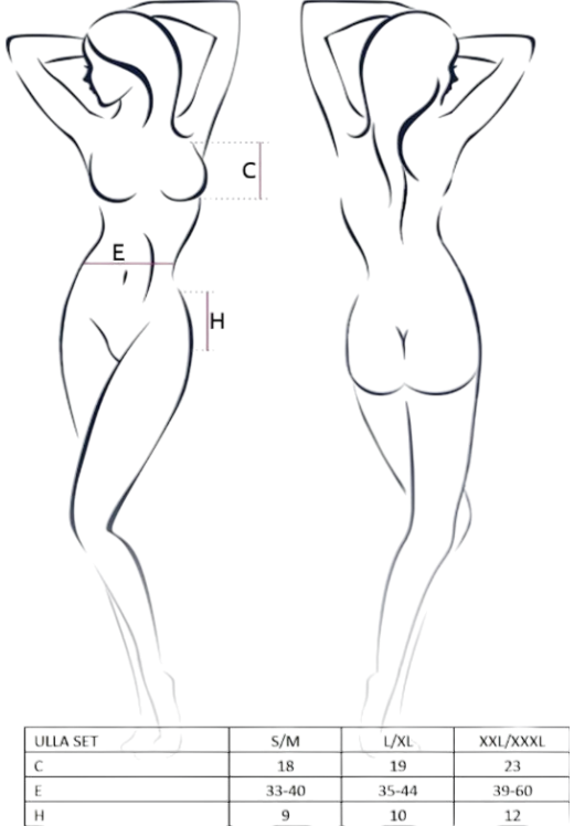 Σετ εσωρούχων με δέσιμο στο λαιμό από απαλό ύφασμα σε μαύρο χρώμα