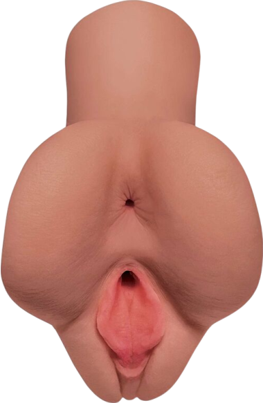 Αυνανιστήρι κόλπου από tpr σε καφέ χρώμα, μήκους 16,5 εκ. και μέγιστης διαμέτρου 7,6 εκ.