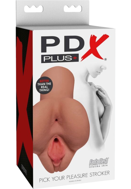 Αυνανιστήρι κόλπου από tpr σε καφέ χρώμα, μήκους 16,5 εκ. και μέγιστης διαμέτρου 7,6 εκ.