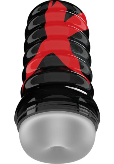 Pdx Elite Stroker Air-tight 19,1 cm Αυνανιστήρι από tpr σε μαύρο χρώμα, μήκους 19,1 εκ. και μέγιστης διαμέτρου 7,6 εκ.