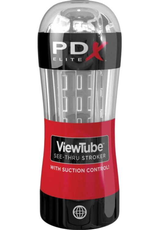 Αυνανιστήρι από tpr σε διάφανο χρώμα, μήκους 18,5 εκ. και μέγιστης διαμέτρου 7 εκ.