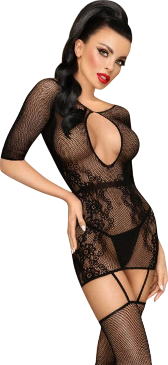 Ολόσωμο καλσόν με ραντάκια από τούλι σε χρυσαφί χρώμα