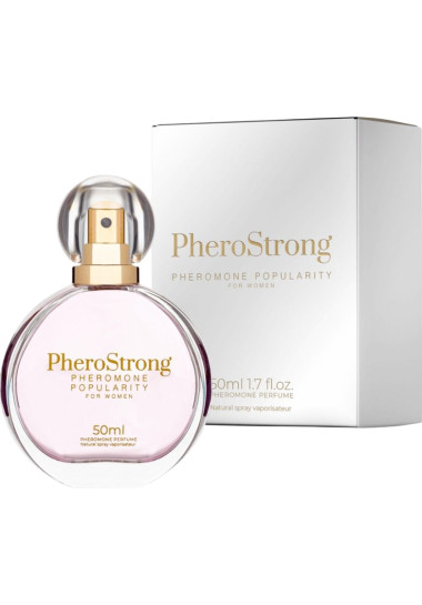 Pherostrong Pheromone Perfume Popularity For Woman 50 ml Γυναικείο άρωμα φερομόνης με άρωμα γυναικείο σε συσκευασία 50 ml