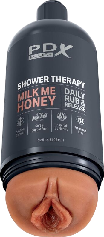 Αυνανιστήρι κόλπου από tpe σε καφέ χρώμα, μήκους 20,7 εκ. και μέγιστης διαμέτρου 8,5 εκ.