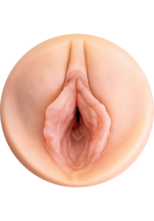 Αυνανιστήρι κόλπου από tpe σε φυσικό χρώμα, μήκους 20,7 εκ. και μέγιστης διαμέτρου 8,5 εκ.