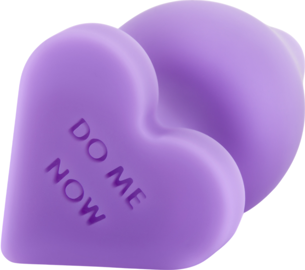 Πρωκτική σφήνα από σιλικόνη σε μπεζ χρώμα, μήκους 8,9 εκ. και μέγιστης διαμέτρου 3,8 εκ.