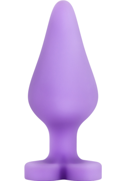 Πρωκτική σφήνα από σιλικόνη σε μπεζ χρώμα, μήκους 8,9 εκ. και μέγιστης διαμέτρου 3,8 εκ.