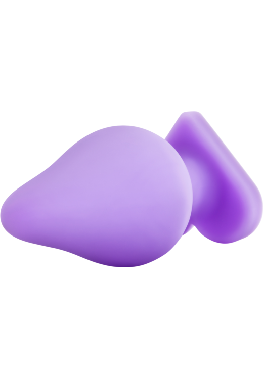 Πρωκτική σφήνα από σιλικόνη σε μπεζ χρώμα, μήκους 8,9 εκ. και μέγιστης διαμέτρου 3,8 εκ.