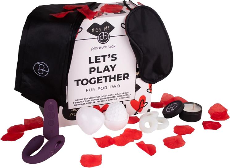 Sex Toy Kit Pleasure Box Let's Play Together