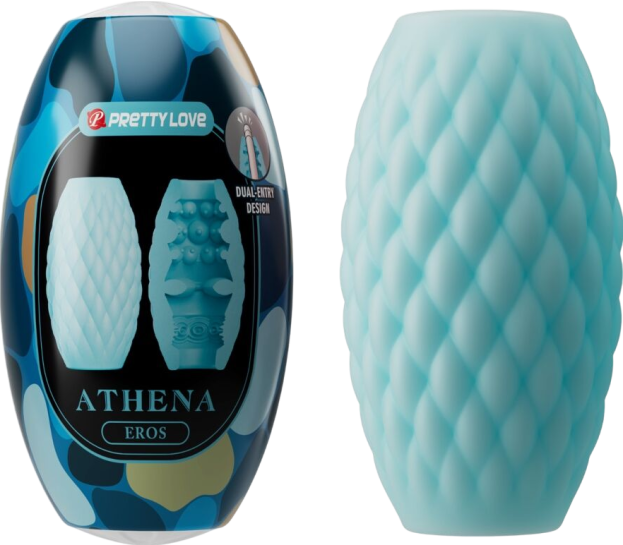 Αυνανιστήρι από tpr σε λευκό χρώμα, μήκους 7,6 εκ. και μέγιστης διαμέτρου 4,2 εκ.