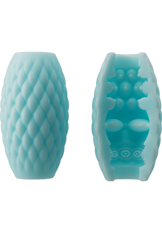 Αυνανιστήρι από tpr σε λευκό χρώμα, μήκους 7,6 εκ. και μέγιστης διαμέτρου 4,2 εκ.