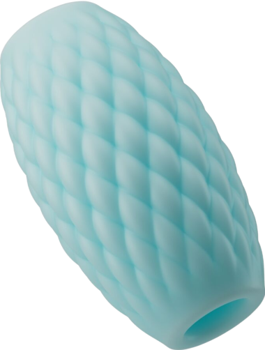 Αυνανιστήρι από tpr σε λευκό χρώμα, μήκους 7,6 εκ. και μέγιστης διαμέτρου 4,2 εκ.