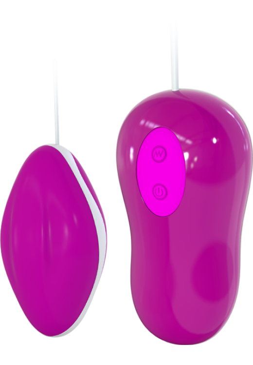 Δονούμενο αυγό από σιλικόνη, μήκους 6 εκ. και μέγιστης διαμέτρου 3 εκ. με ενσύρματο κοντρόλ