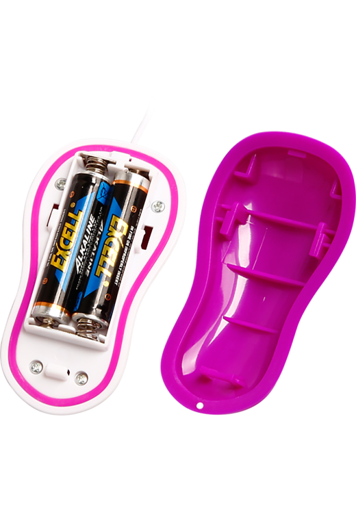 Δονούμενο αυγό από σιλικόνη, μήκους 6 εκ. και μέγιστης διαμέτρου 3 εκ. με ενσύρματο κοντρόλ