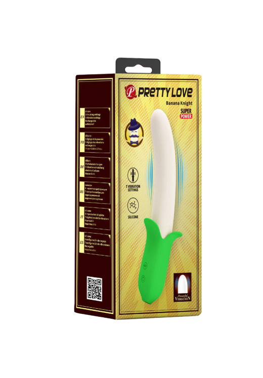 Δονητής σημείου g από σιλικόνη σε πράσινο χρώμα, μήκους 15,2 εκ. και μέγιστης διαμέτρου 3,2 εκ.