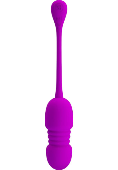 Pretty Love Callie Rechargeable Vibrating Egg 11,5 cm Δονούμενο αυγό από σιλικόνη σε μοβ χρώμα, μήκους 11,5 εκ. και μέγιστης διαμέτρου 3,1 εκ.