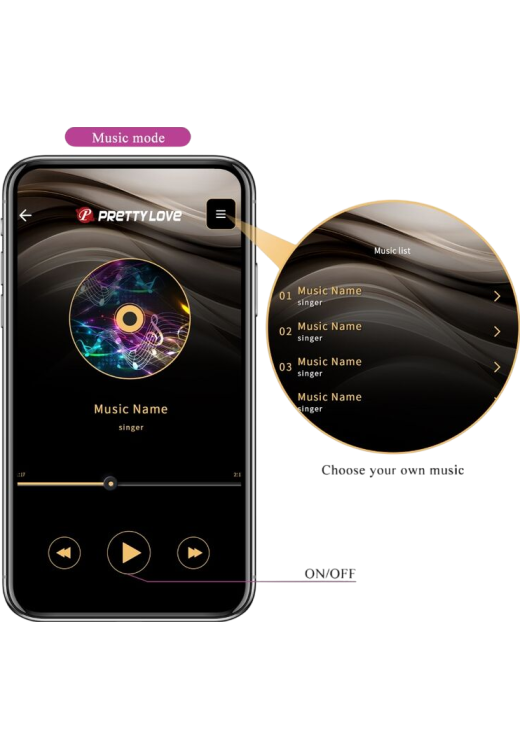 Δονούμενο αυγό από σιλικόνη σε μοβ χρώμα, μήκους 19,7 εκ. και μέγιστης διαμέτρου 3,5 εκ.