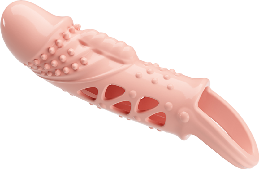 Δονούμενη προέκταση πέους από tpr σε φυσικό χρώμα