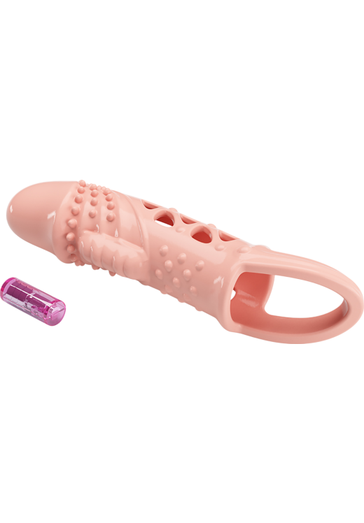 Δονούμενη προέκταση πέους από tpr σε φυσικό χρώμα