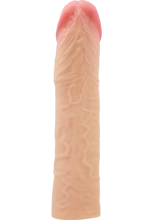 Προέκταση πέους από tpr σε φυσικό χρώμα, μήκους 22,5 εκ. και μέγιστης διαμέτρου 4,8 εκ.