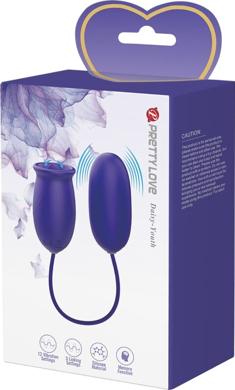 Δονούμενο αυγό από σιλικόνη σε μοβ χρώμα, μήκους 6,5 εκ. και μέγιστης διαμέτρου 3,3 εκ.