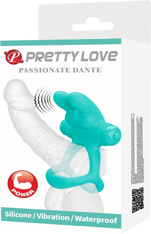 Δονούμενο δαχτυλίδι πέους από σιλικόνη σε πράσινο χρώμα, μήκους 8,7 εκ. και μέγιστης διαμέτρου 5,6 εκ.