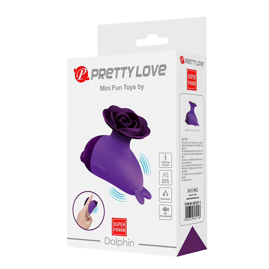 Layon δονητής από σιλικόνη σε μοβ χρώμα, μήκους 8 εκ. και μέγιστης διαμέτρου 3,5 εκ.