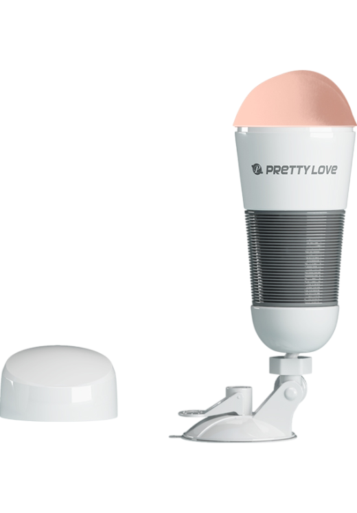 Αυνανιστήρι κόλπου από σιλικόνη σε φυσικό χρώμα, μήκους 28 εκ. και μέγιστης διαμέτρου 8,6 εκ.