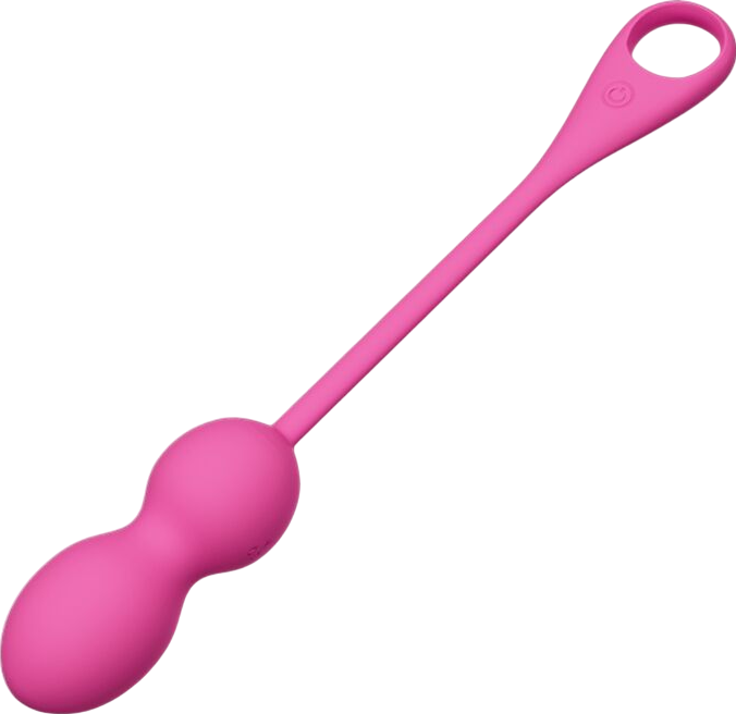Kegel μπάλες από σιλικόνη σε ροζ χρώμα, μήκους 22 εκ. και μέγιστης διαμέτρου 3,2 εκ.