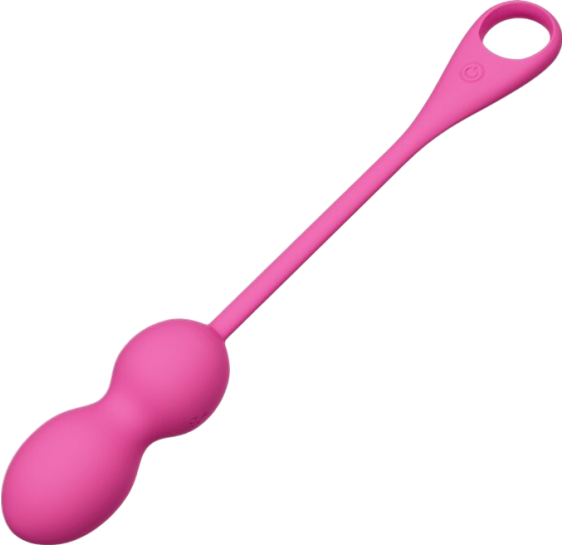 Kegel μπάλες από σιλικόνη σε ροζ χρώμα, μήκους 22 εκ. και μέγιστης διαμέτρου 3,2 εκ.